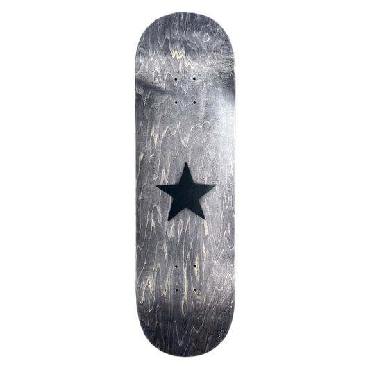 Stardust Matte Black Star Deck 003 9.0" Charcoal (Standard Cut)