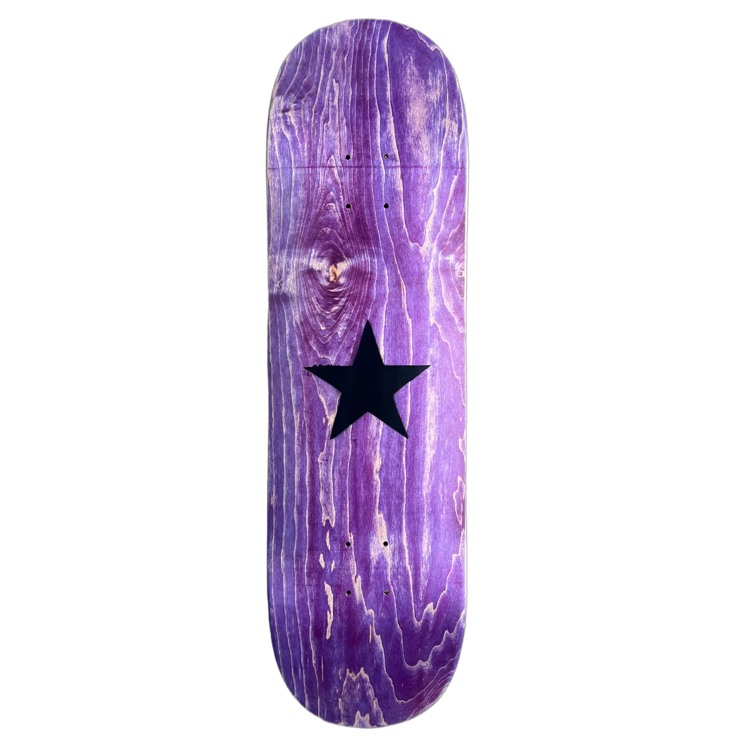 Stardust Matte Black Star Deck 003 8.75" Purple (Standard Cut)