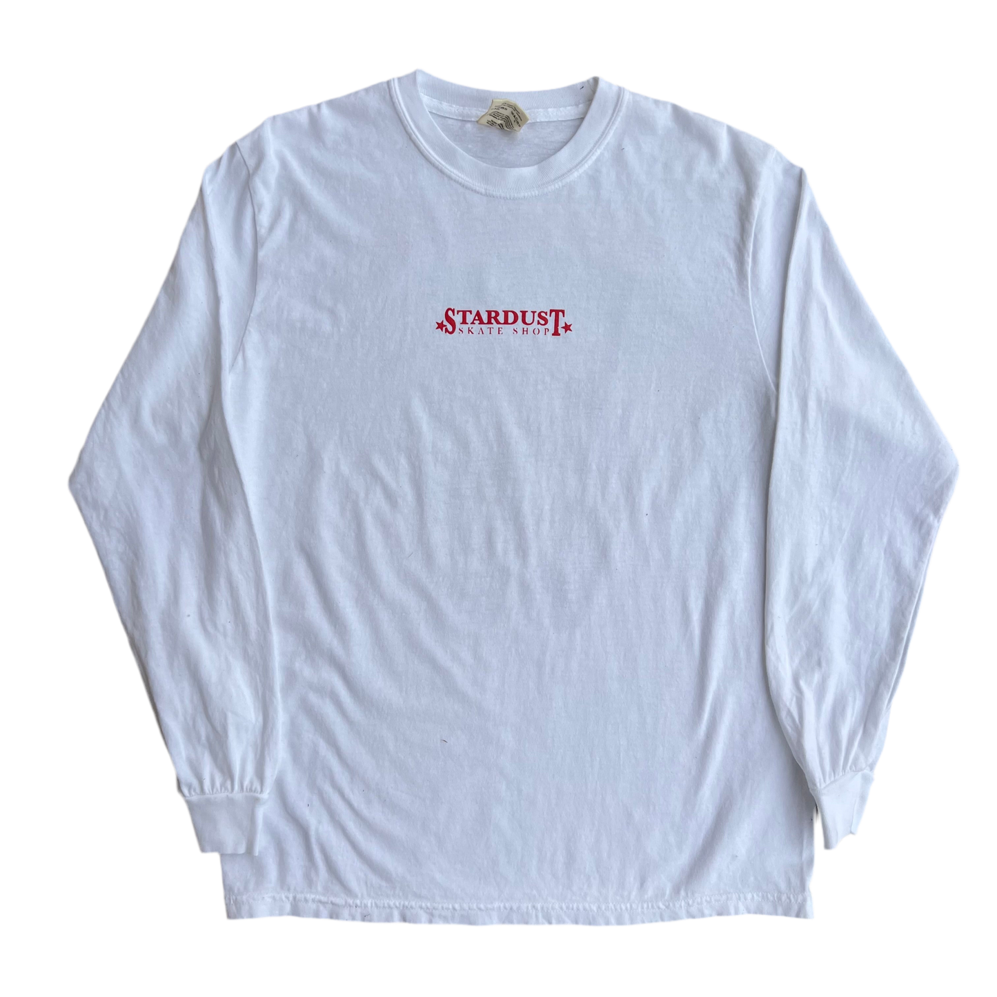 Stardust Skate Shop "Ballerina" Long Sleeve Tee 034 White / Bright Red / Black