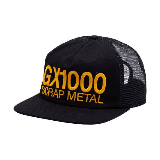 GX1000 Scrap Metal Trucker Hat Black