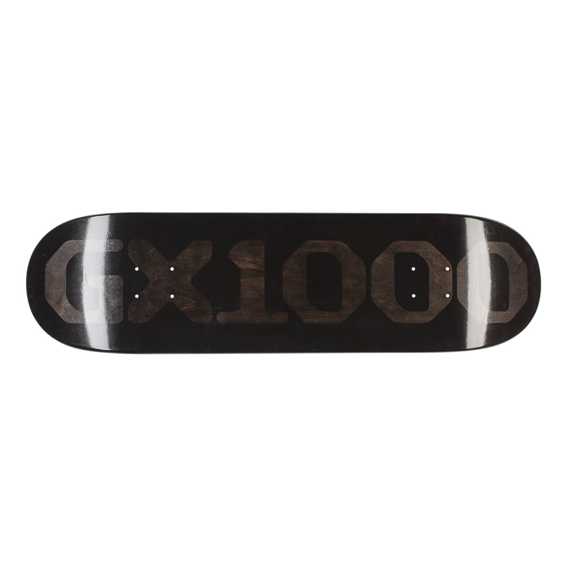 GX1000 OG Logo Deck 8.5" Black All Over Spray