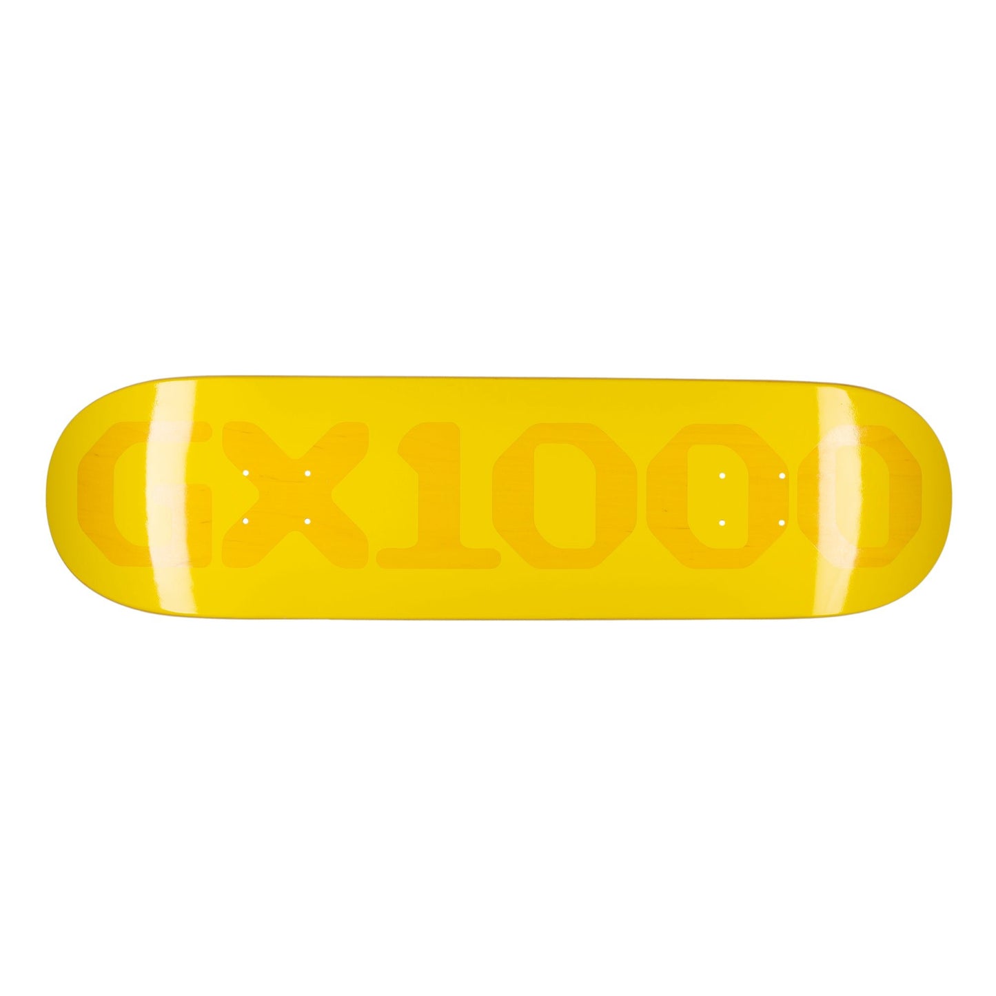 GX1000 OG Logo Deck 8.375" Yellow All Over Spray