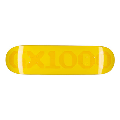 GX1000 OG Logo Deck 8.375" Yellow All Over Spray