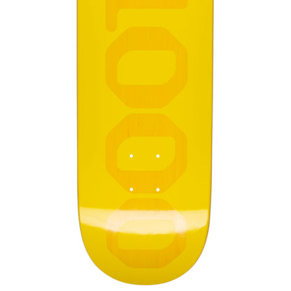 GX1000 OG Logo Deck 8.375" Yellow All Over Spray