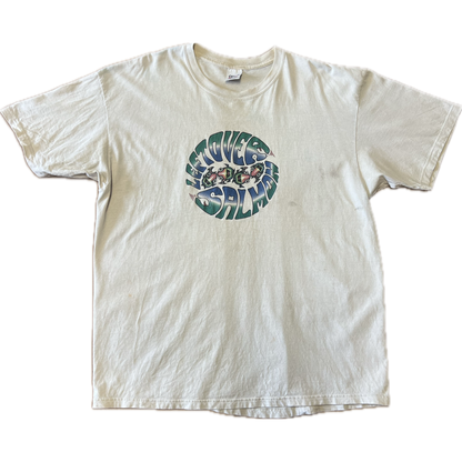 Vintage 1990s Leftover Salmon Tee - 2X-Large - Natural