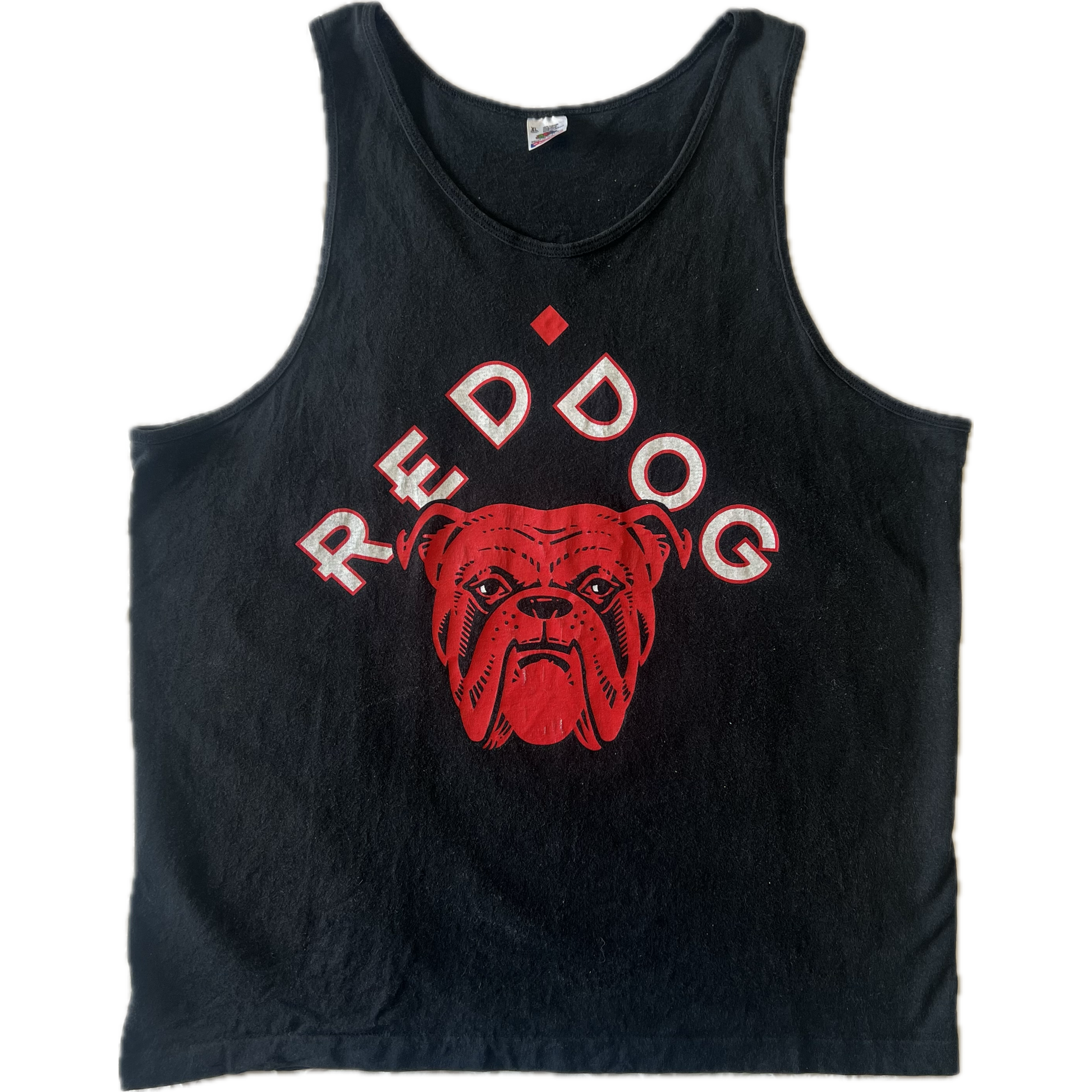 Vintage 1990s Red Dog Tank Top - X-Large - Black