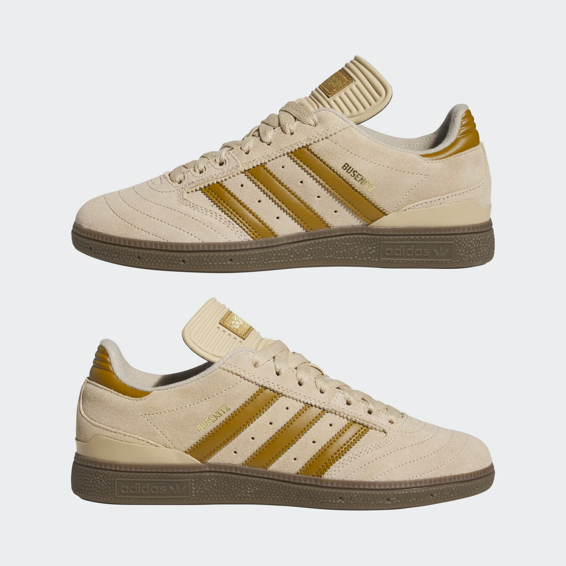 Adidas Busenitz Pro Skate Shoes Beige / Brown / Gum