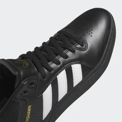 Adidas Tyshawn Remastered Skate Shoes Core Black / Cloud White / Gold Metallic