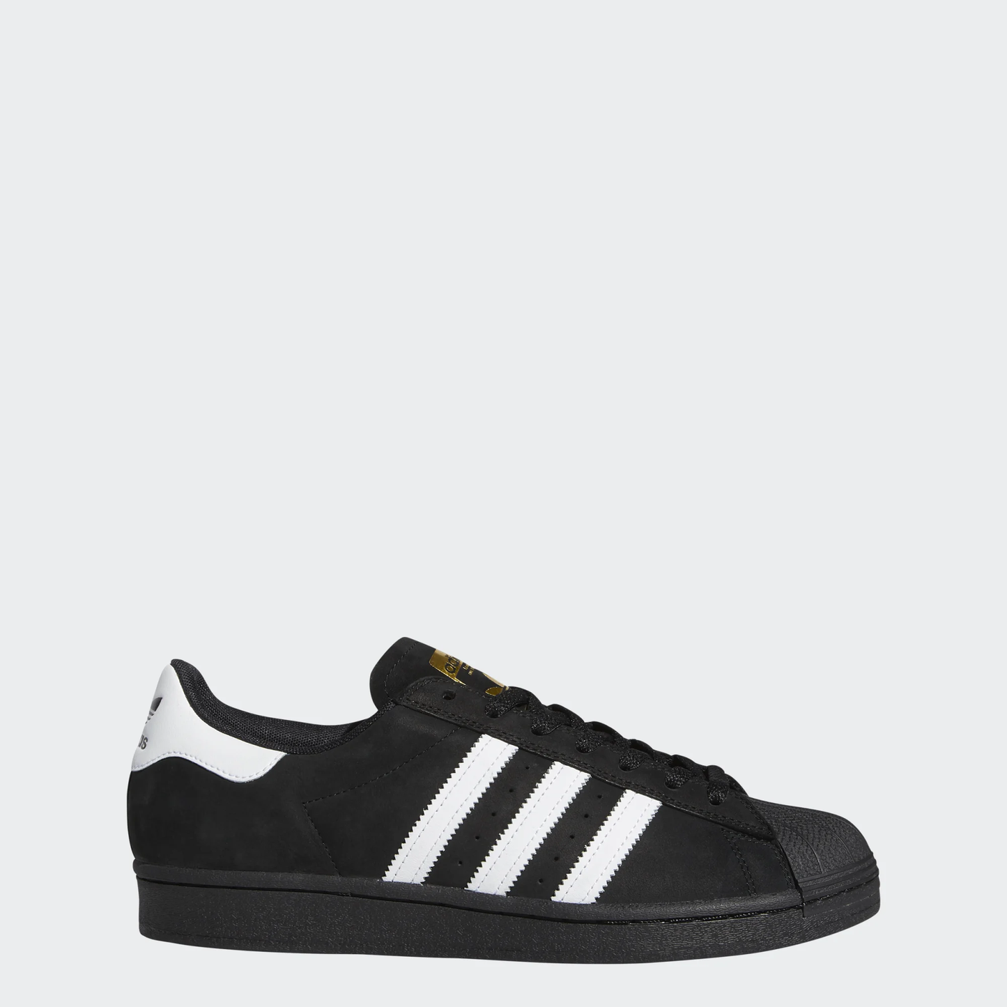 Adidas Superstar ADV Skate Shoes Core Black / Cloud White / Gold Metallic