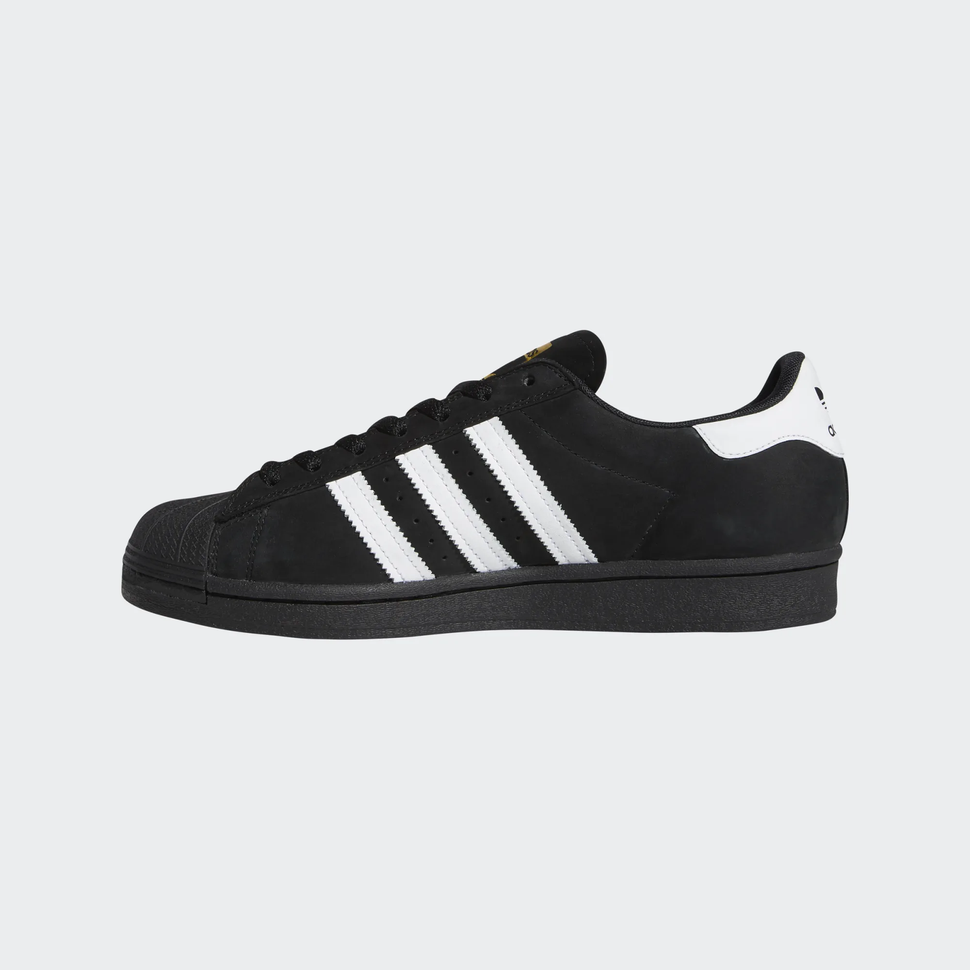 Adidas Superstar ADV Skate Shoes Core Black / Cloud White / Gold Metallic