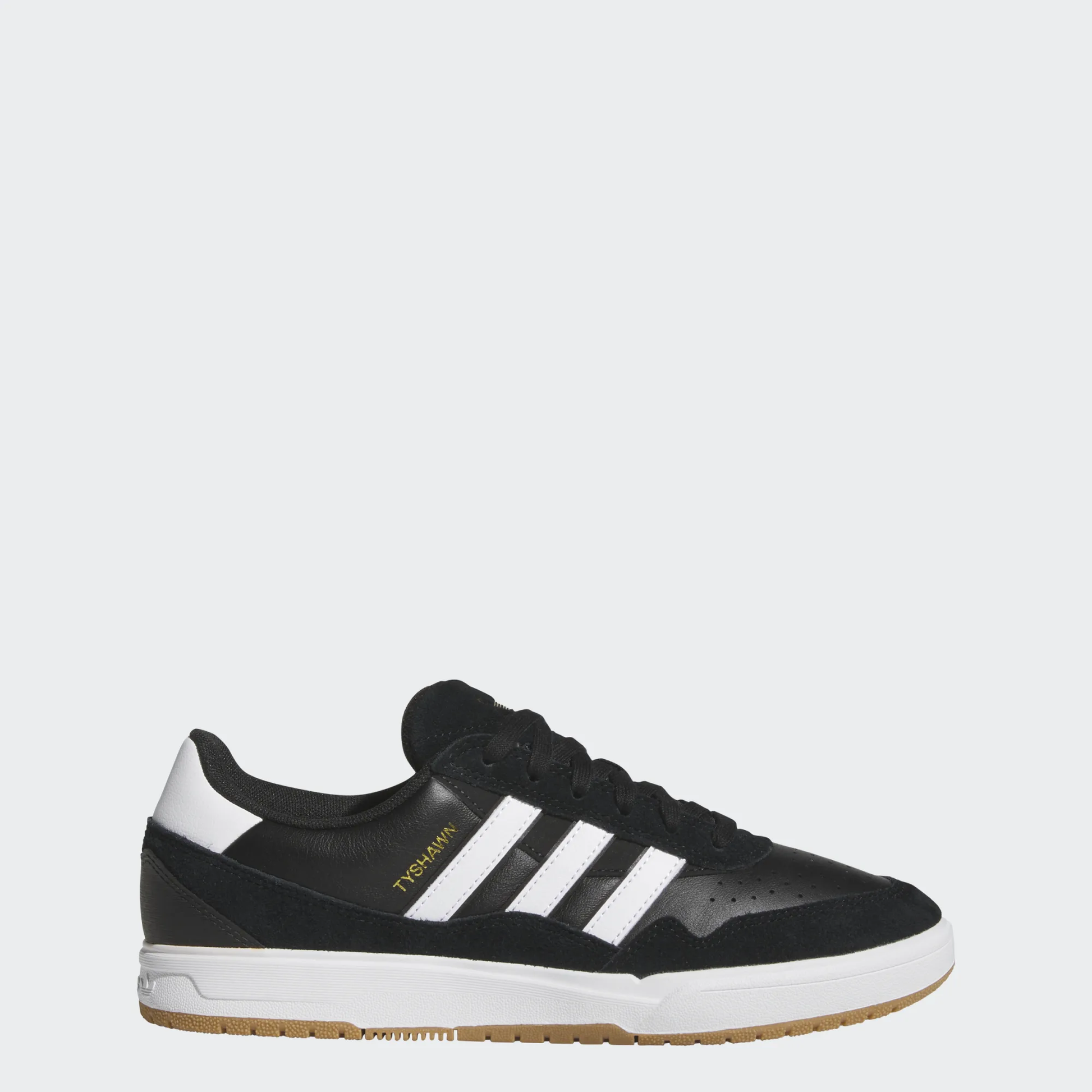 Adidas Tyshawn II Skate Shoes Core Black / Cloud White / Gum