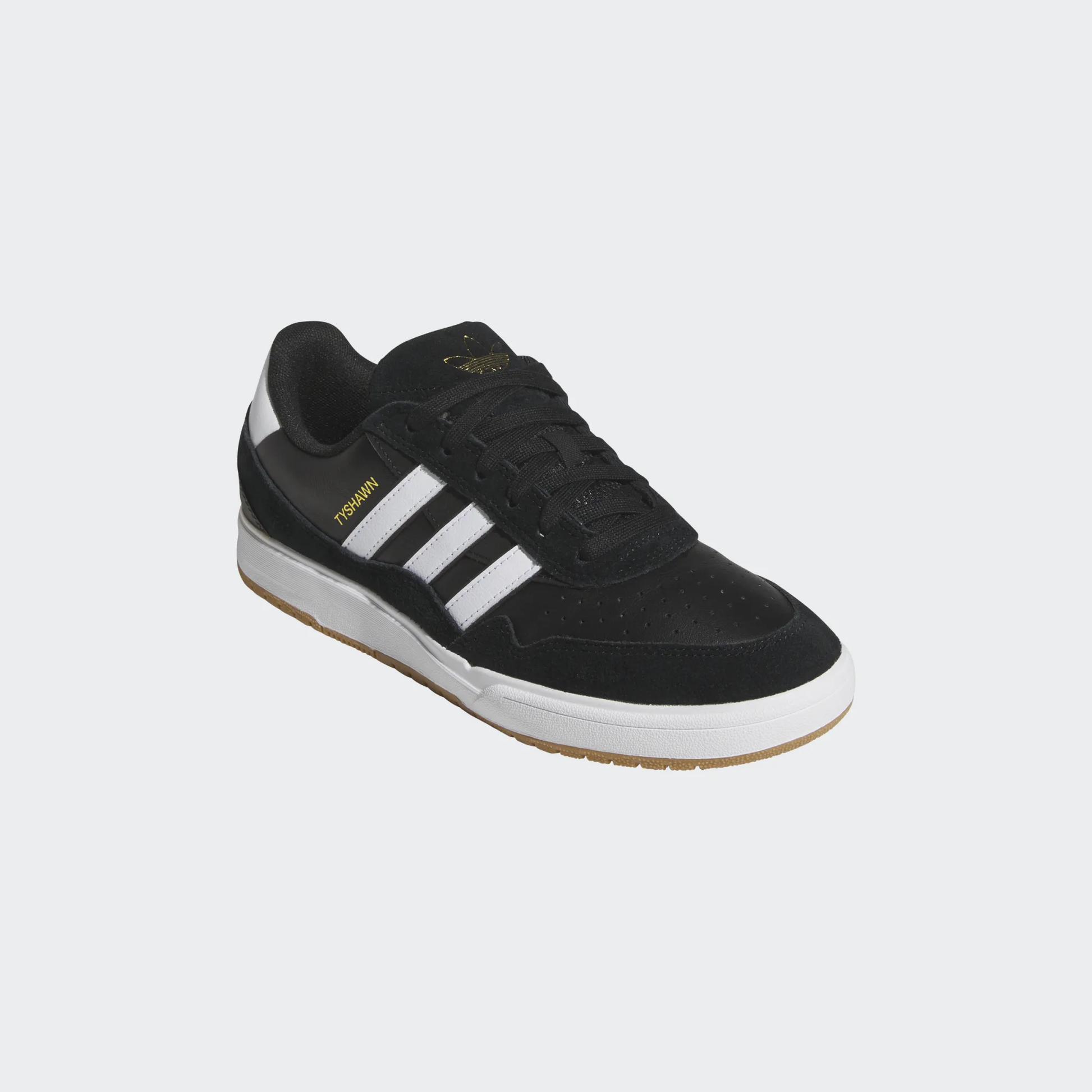 Adidas Tyshawn II Skate Shoes Core Black / Cloud White / Gum