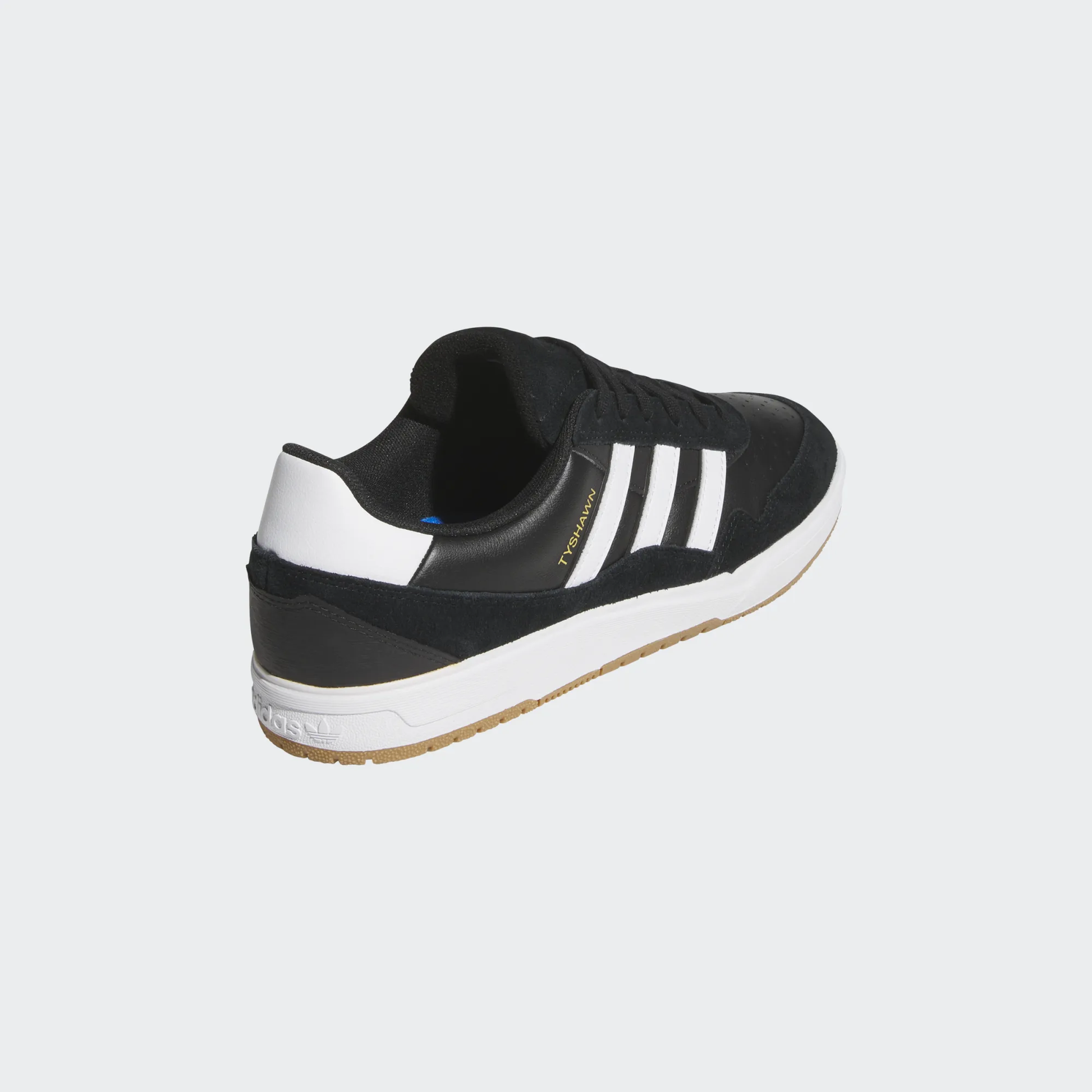 Adidas Tyshawn II Skate Shoes Core Black / Cloud White / Gum