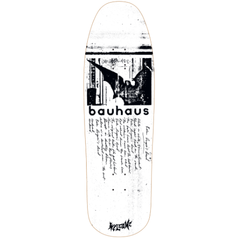 Welcome x Bauhaus Bela On Gaia Deck 9.6" White Dip