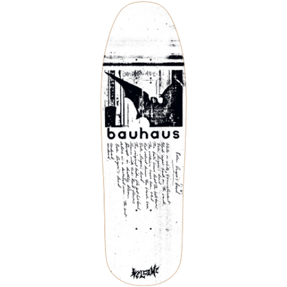 Welcome x Bauhaus Bela On Gaia Deck 9.6" White Dip