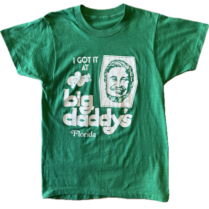 Vintage 1990s Big Daddy's Florida Tee - X-Small - Green