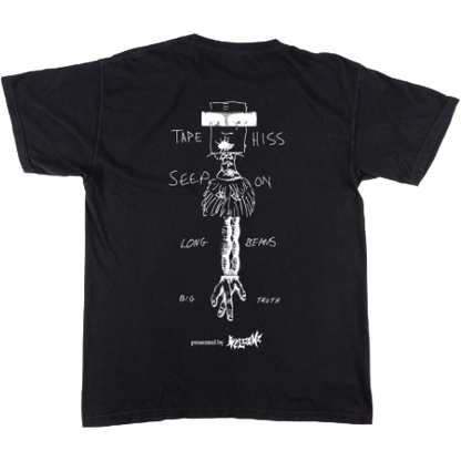 Welcome x Bauhaus Big Truth Garment Dyed Graphic Tee Black