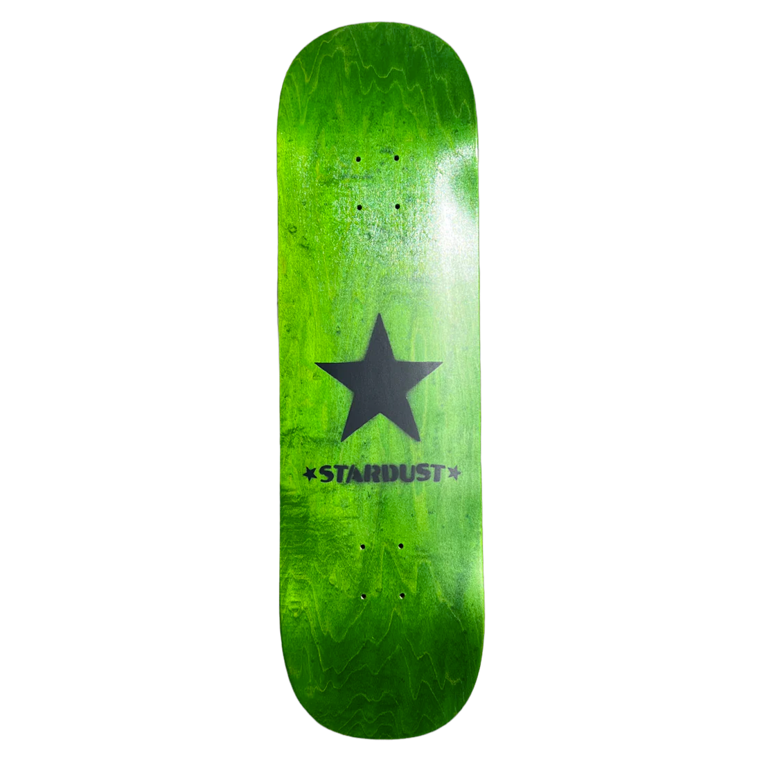 Stardust Matte Black Star Deck 8.75" Green (Full Cut)