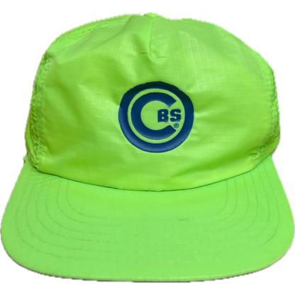 Vintage Chicago Cubs Bud Light Nylon Snapback Hat - Neon Green