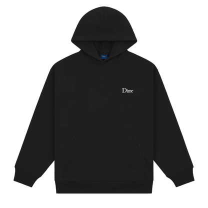 Dime Classic Small Logo Hoody Black