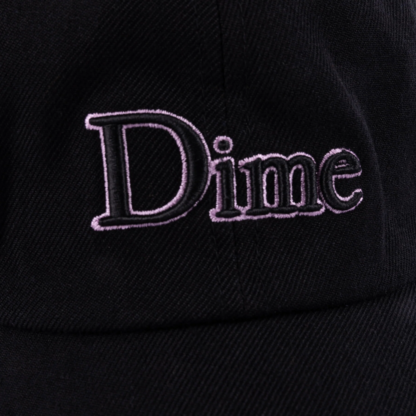 Dime Classic Low Pro Strapback Cap Black