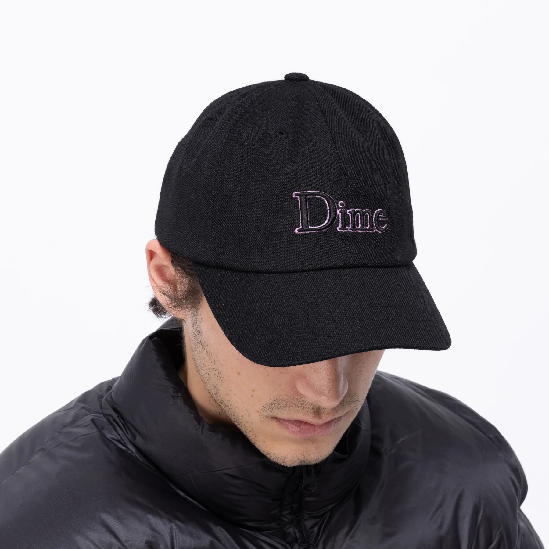 Dime Classic Low Pro Strapback Cap Black