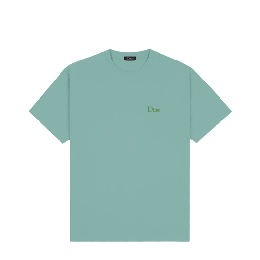 Dime Classic Small Logo T-Shirt Seaweed