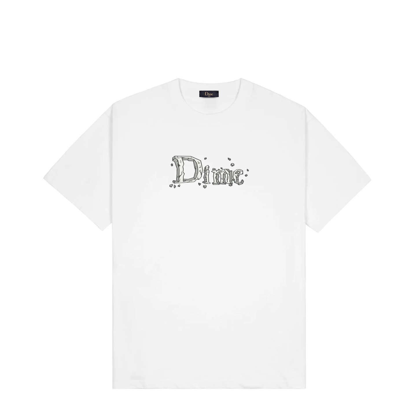 Dime Classic Stone T-Shirt White