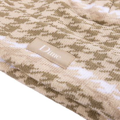 Dime Wavetooth Cuff Beanie Tan