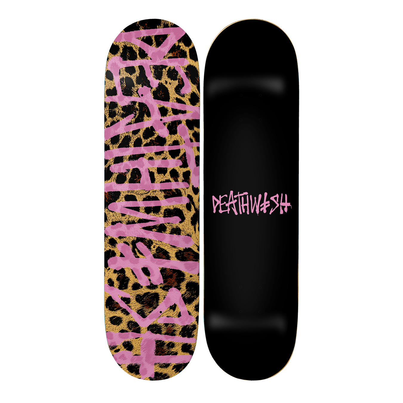 Deathwish Leopard Spray Deck 8.38"