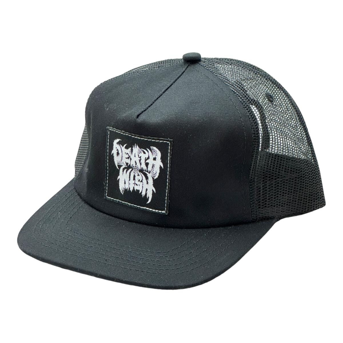 Deathwish Nightrider Trucker Snapback Hat Black