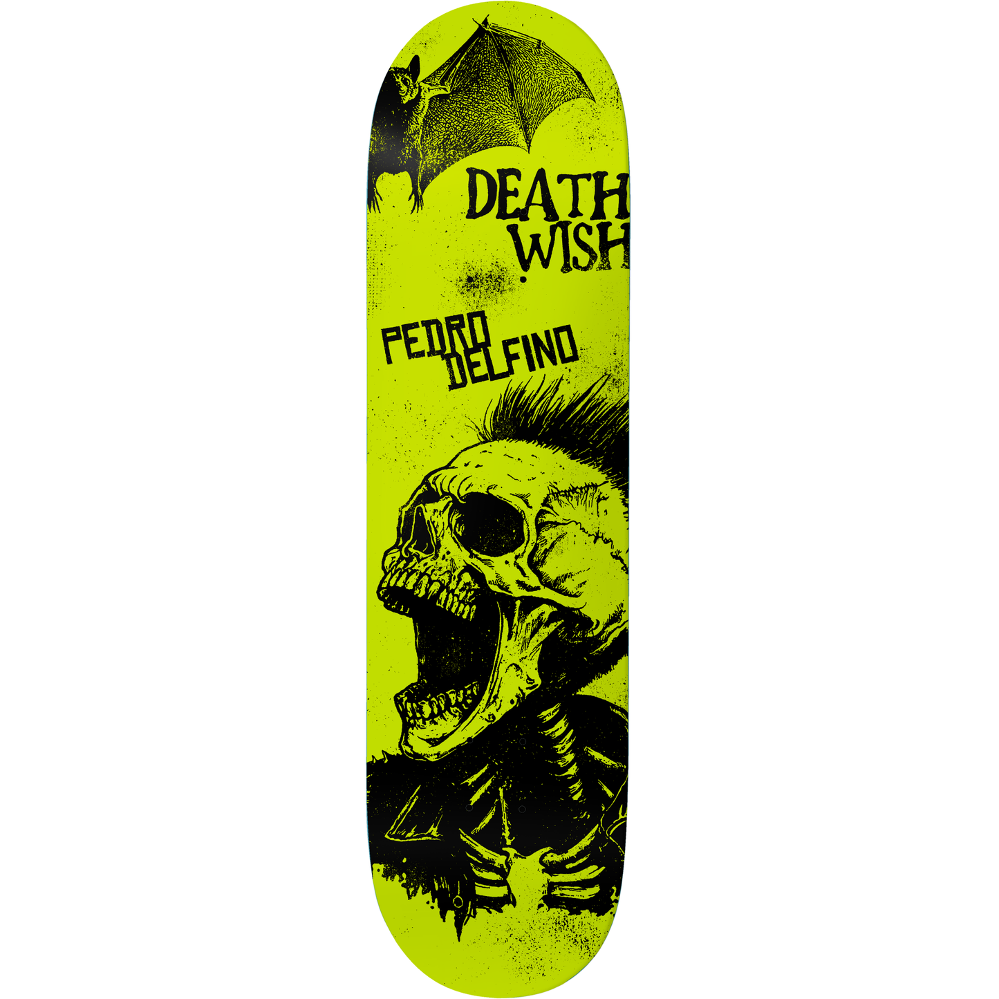 Deathwish Pedro Delfino Voided Deck 8.25" Full Dip