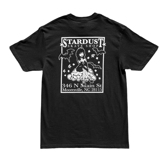 Stardust "Goth Girl" Hammer Tee 033 Black / White