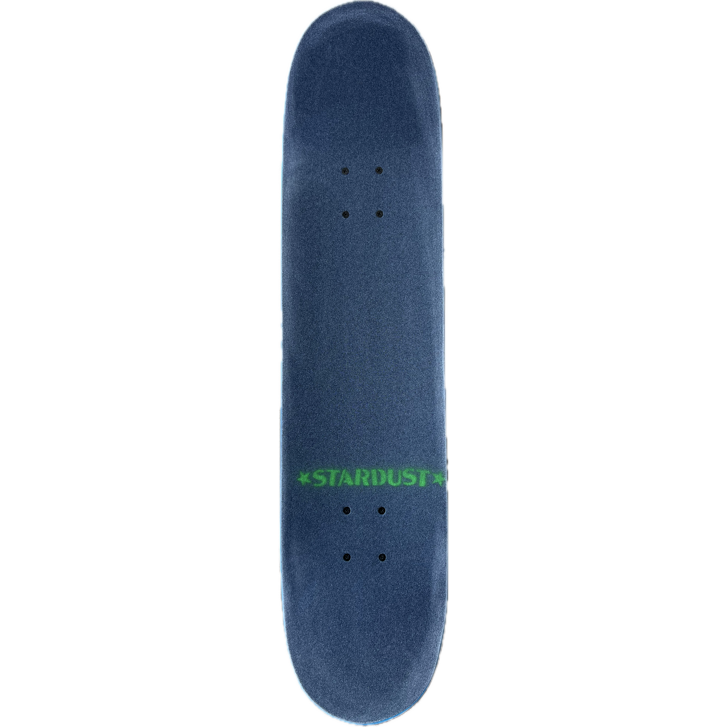 Stardust Green Star Pre-Built Complete 7.75" x 32.0" Entry Level Skateboard Matte Black / Green