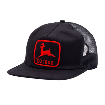 GX1000 Deer Trucker Hat Black