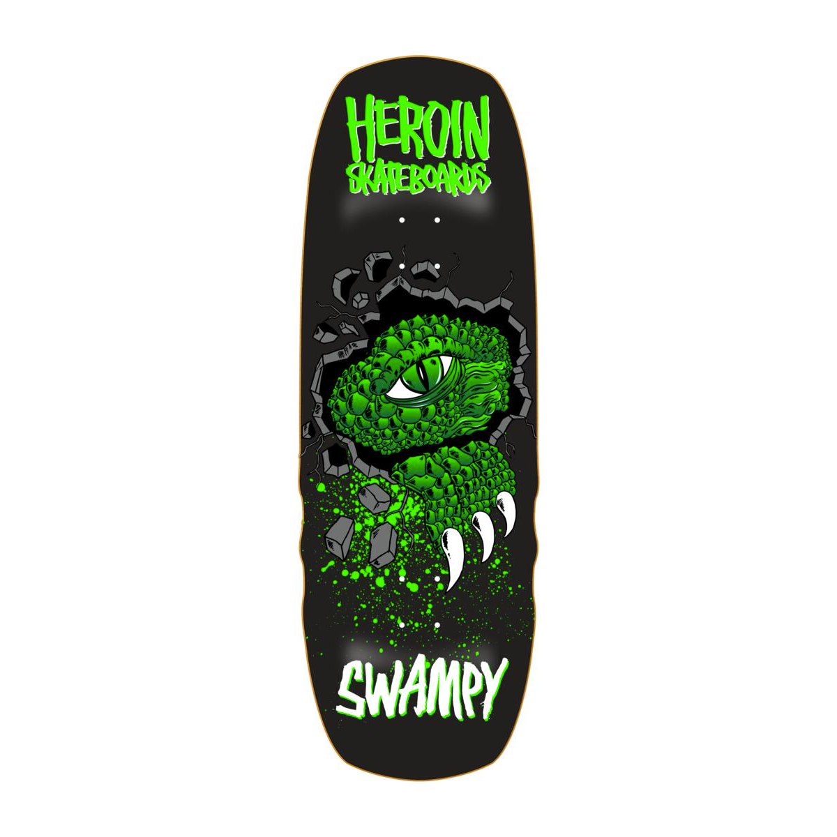 Heroin Swampy Alligator Shovel Shaped Deck 10.5"