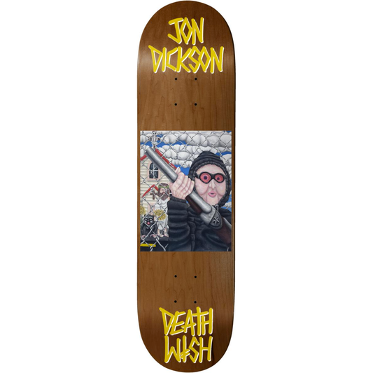 Deathwish Jon Dickson All Screwed Up Deck 8.475" x 31.875"