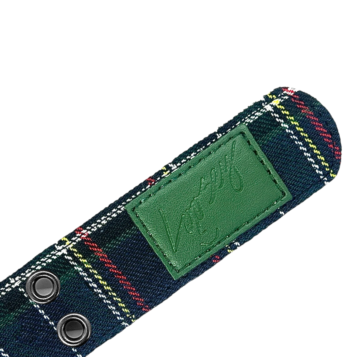 Loosey Grommet Hole Belt Plaid