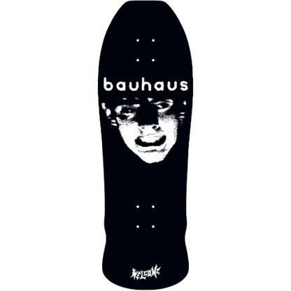 Welcome x Bauhaus Mask On Early Grab Deck 10.0" Black Dip