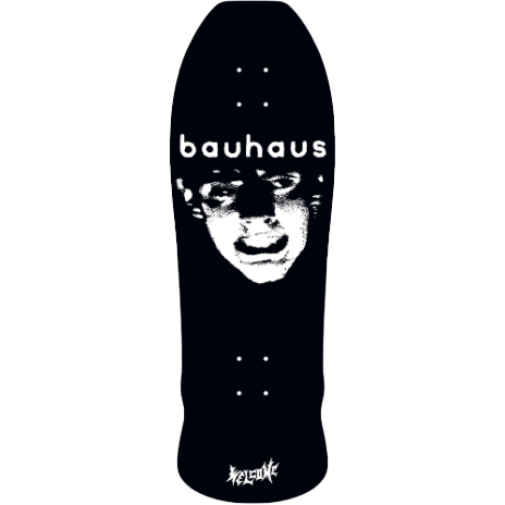 Welcome x Bauhaus Mask On Early Grab Deck 10.0" Black Dip