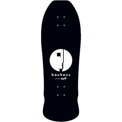 Welcome x Bauhaus Mask On Early Grab Deck 10.0" Black Dip