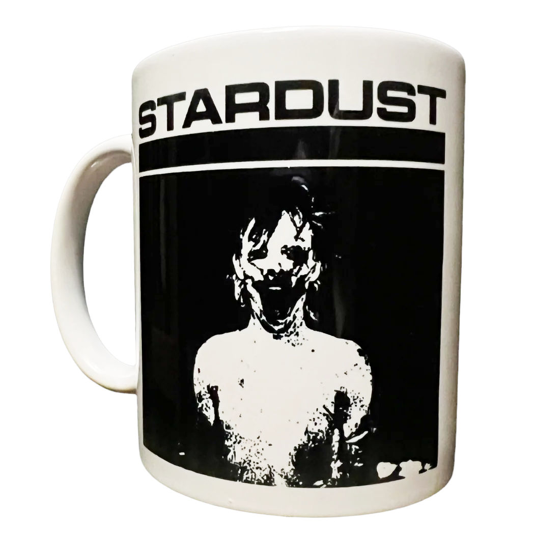 Stardust Skate Shop "Mask" 023 11.8 oz. Ceramic Mug White / Black