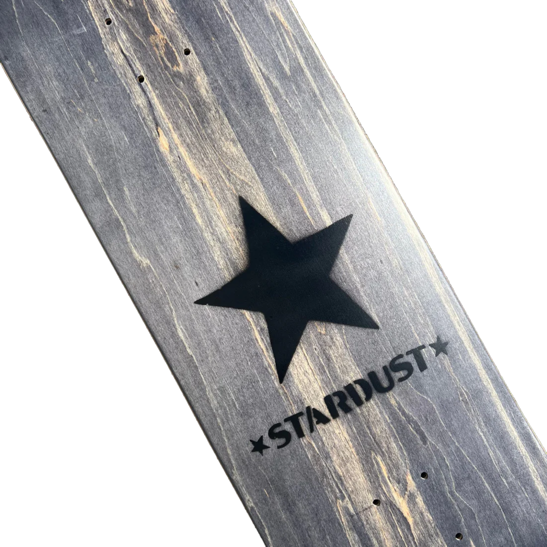 Stardust Matte Black Star Deck 8.75" Charcoal (Full Cut)