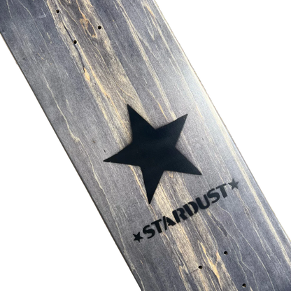 Stardust Matte Black Star Deck 8.75" Charcoal (Full Cut)