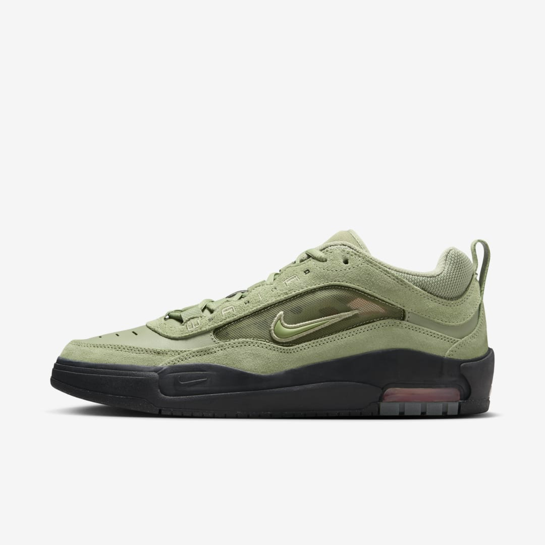 Nike SB Air Max Ishod Wair Oil Green / Safety Orange - Black