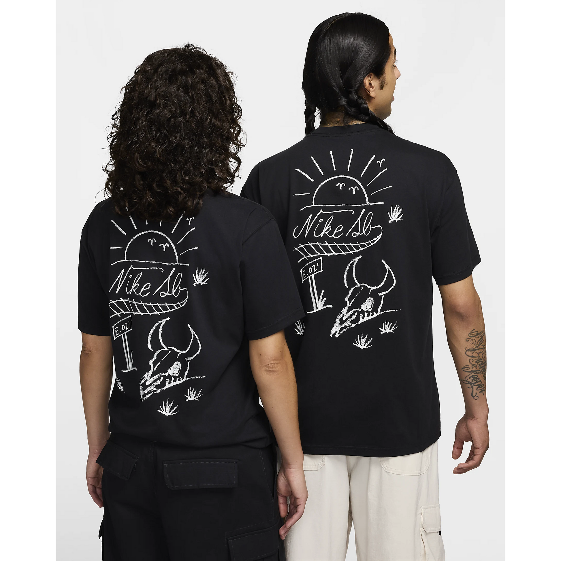 Nike SB Max90 Skate Train Moniker T-Shirt Black