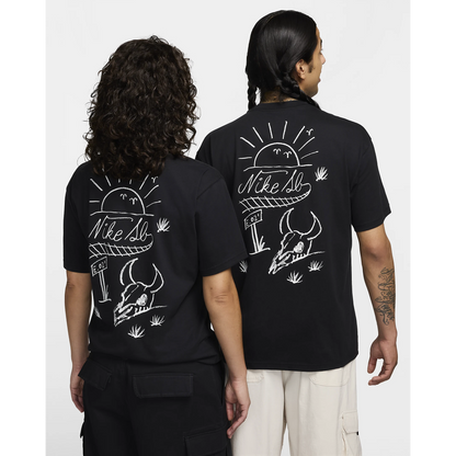 Nike SB Max90 Skate Train Moniker T-Shirt Black