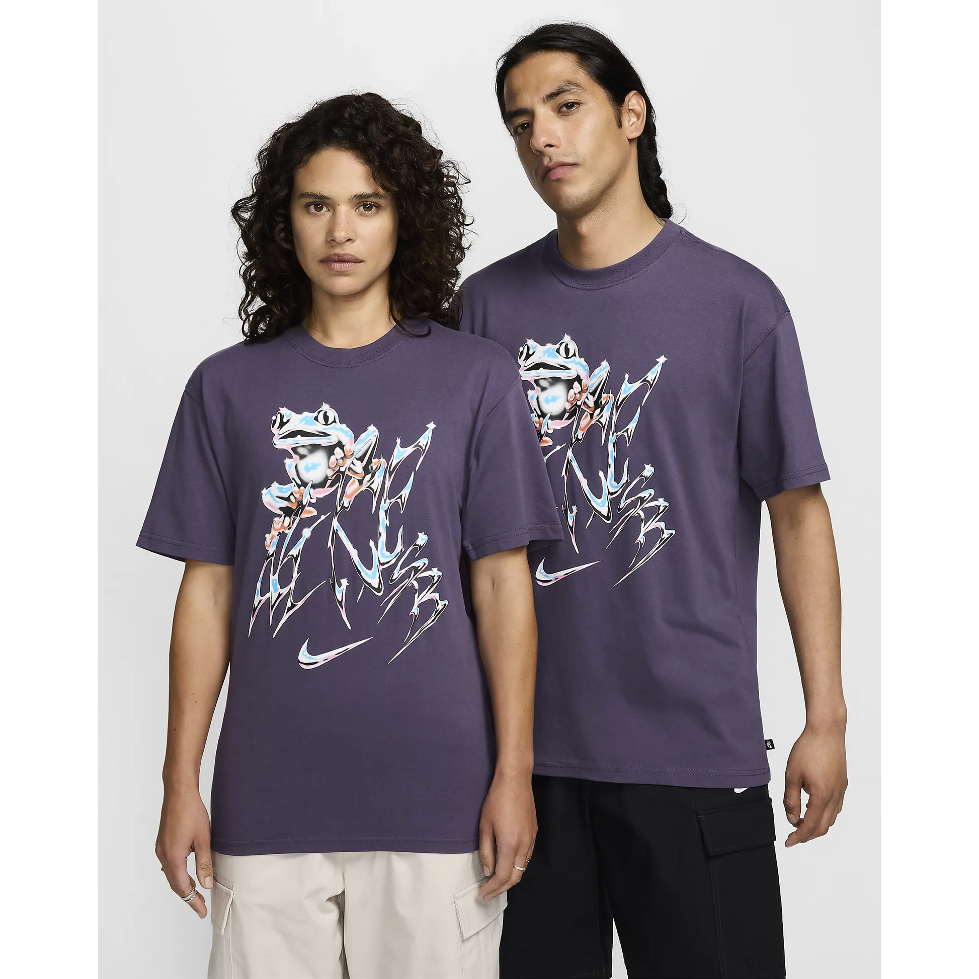 Nike SB Max90 Skate Lazy Gawd T-Shirt Dark Raisin