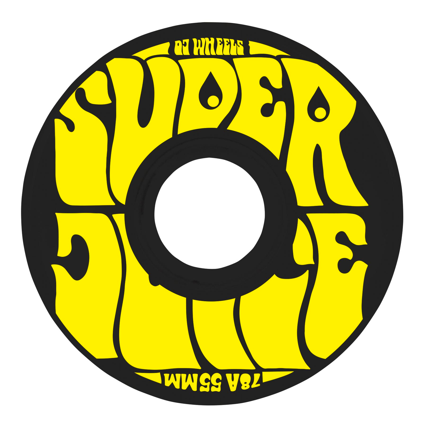 OJ Mini Super Juice 55mm 78a Black Skateboard Wheels