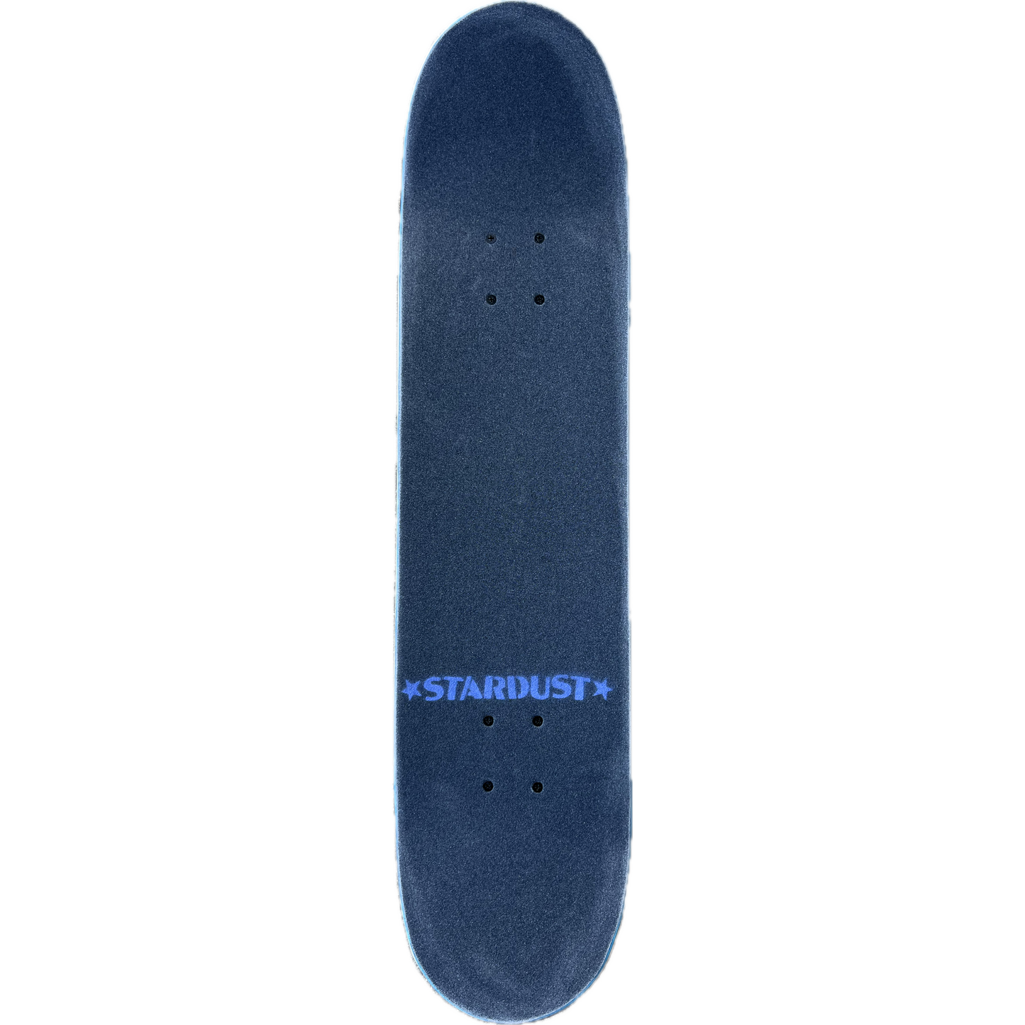 Stardust Orchid Star Pre-Built Complete 7.75" x 32.0" Entry Level Skateboard Matte Black / Orchid